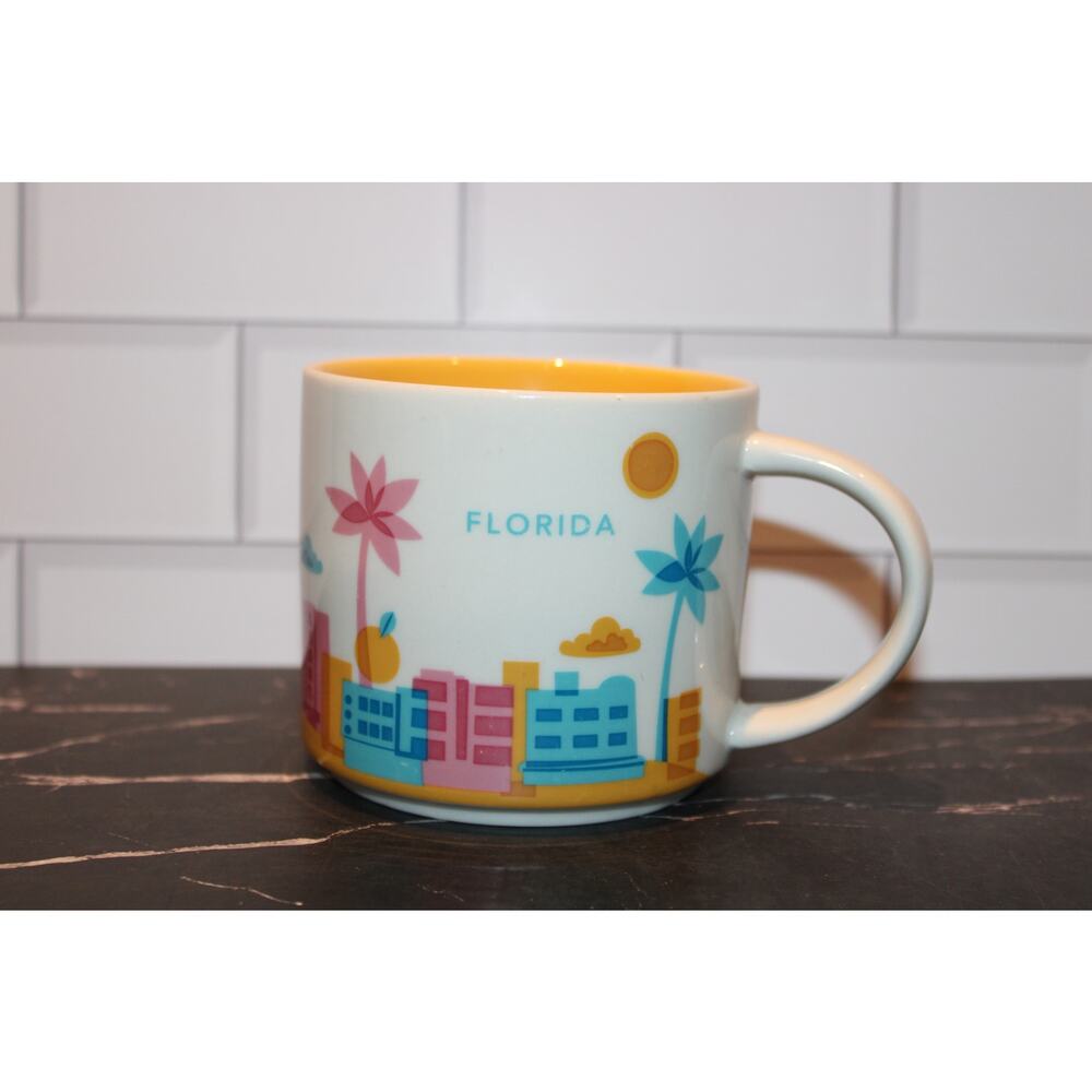 Starbucks Florida You Are Here Mug | 14 oz Ceramic Travel Collector Cup